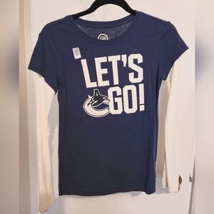 Girls' Vancouver Canucks Long Sleeve
